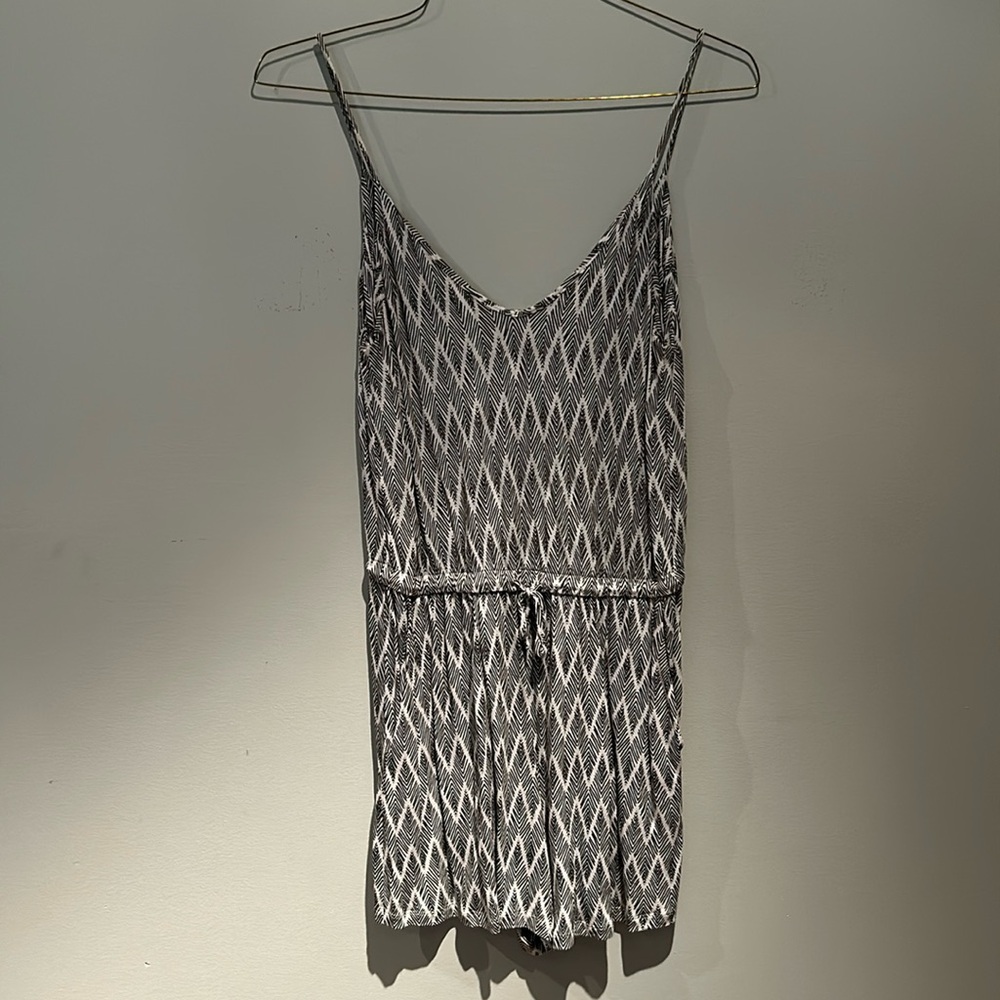 Printed Romper